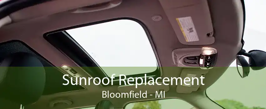 Sunroof Replacement Bloomfield - MI