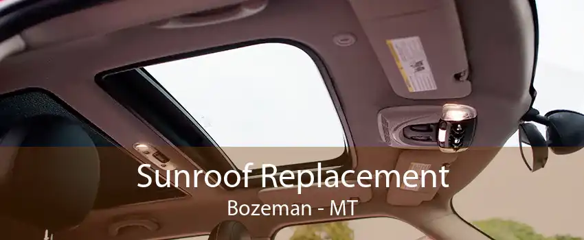 Sunroof Replacement Bozeman - MT