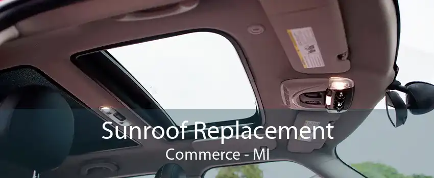 Sunroof Replacement Commerce - MI