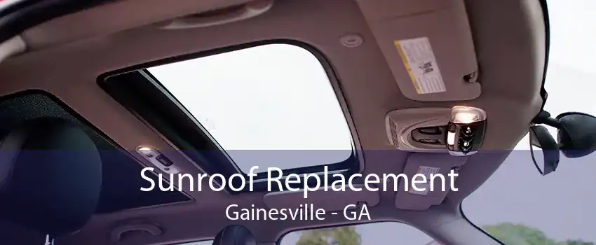 Sunroof Replacement Gainesville - GA