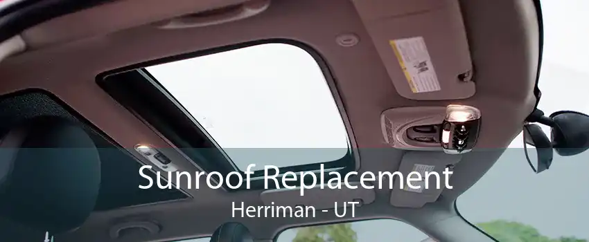 Sunroof Replacement Herriman - UT