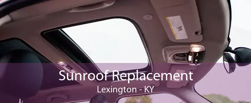 Sunroof Replacement Lexington - KY