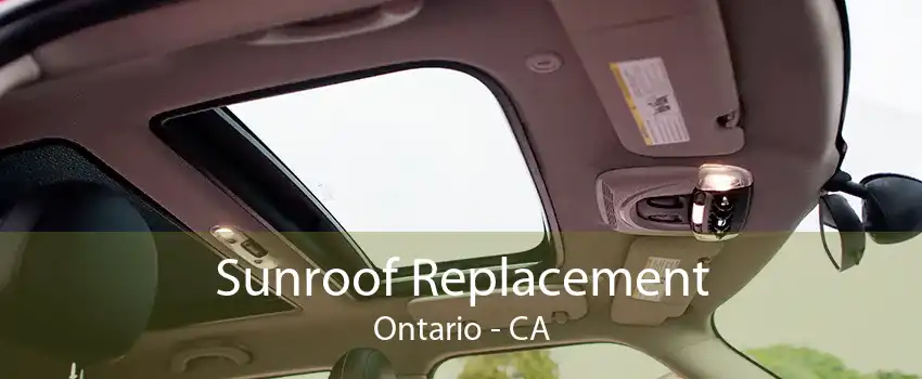 Sunroof Replacement Ontario - CA