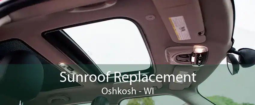 Sunroof Replacement Oshkosh - WI
