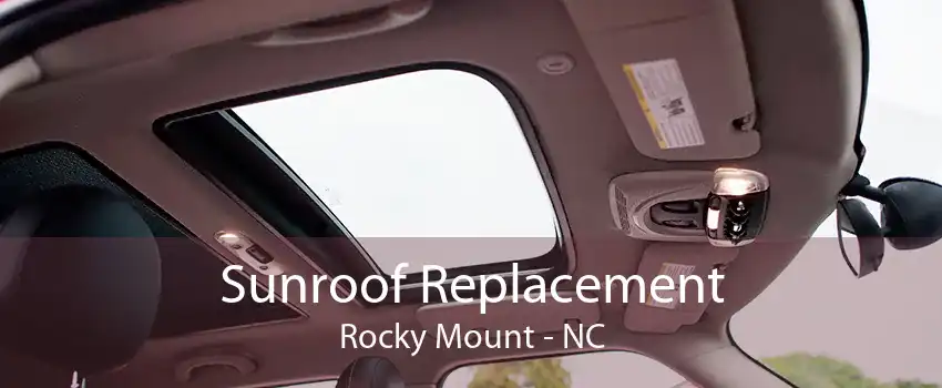 Sunroof Replacement Rocky Mount - NC