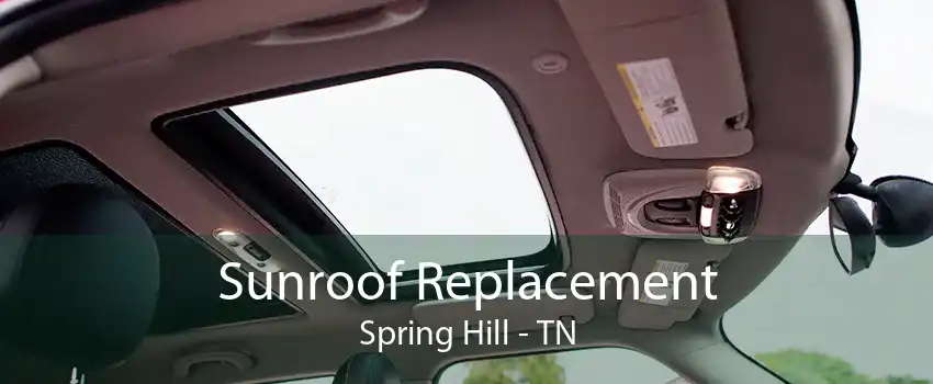 Sunroof Replacement Spring Hill - TN