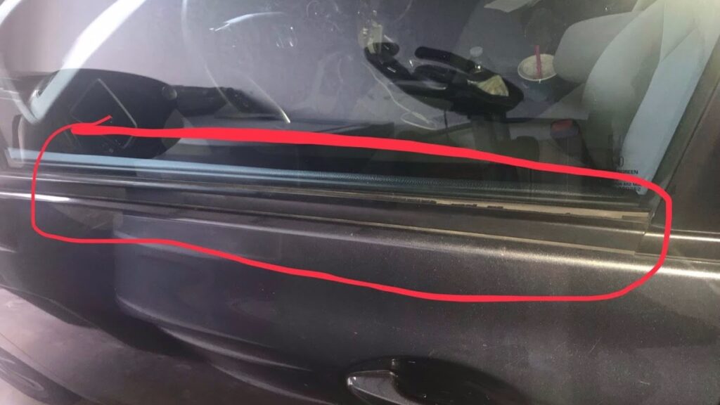 Door Window Regulator Damaged