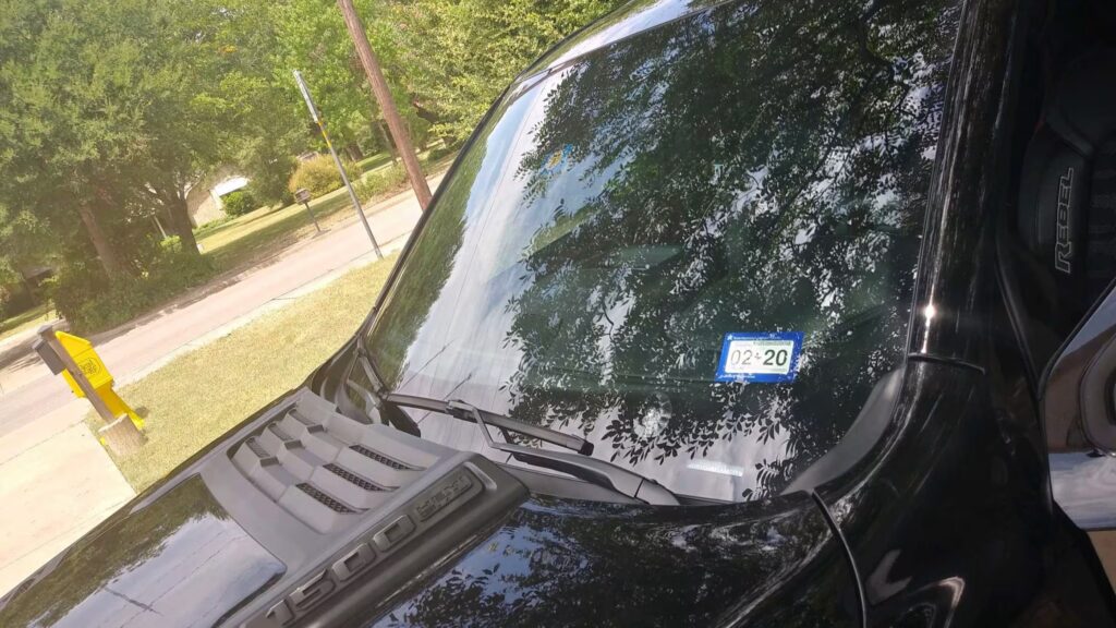 Windshield replaced and ready